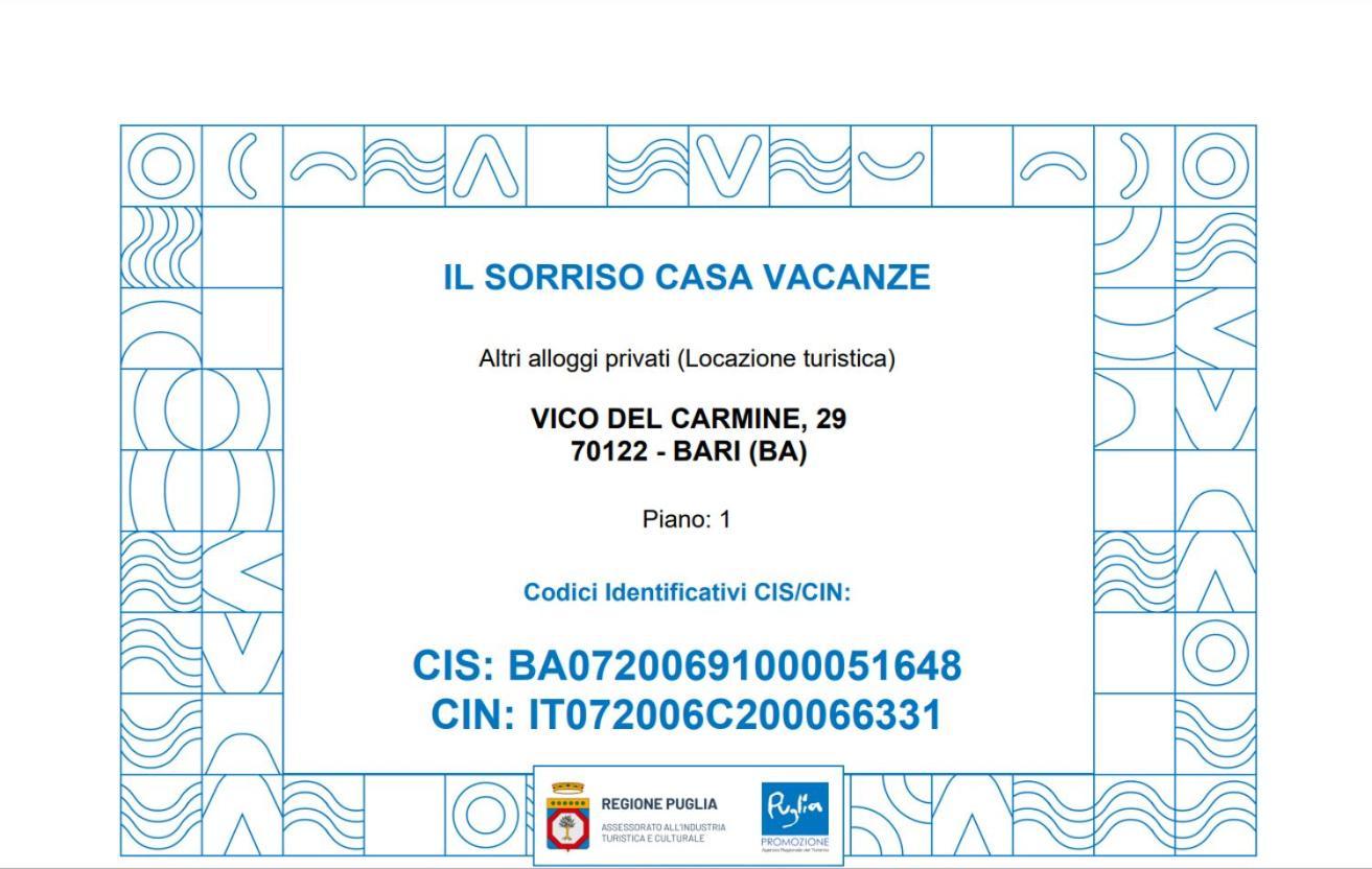 Il Sorriso Casa Vacanze Bari Exteriér fotografie